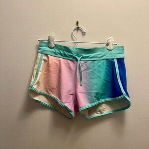 Youth XL Athleta Girl Swim Shorts - Ombre multi-color